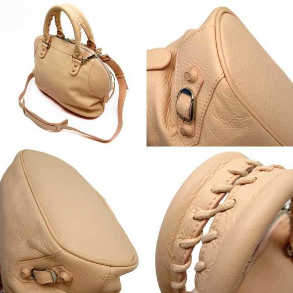 Balenciaga Leather 2Way Bag Pink - Picture 2 of 3